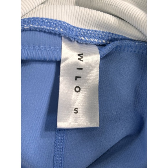 WILO The Label Sports Bra and Leggings Powder Blue 2 Piece Women's Small NEW - Picture 10 of 16